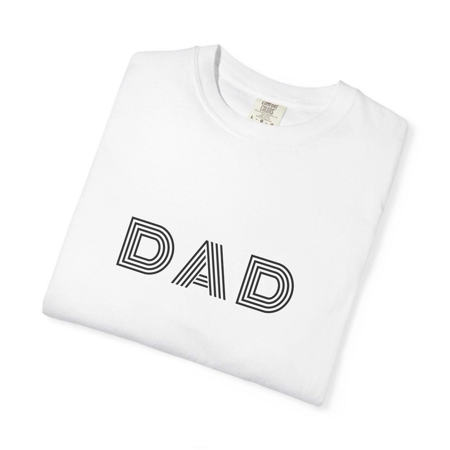 Garment-Dyed Dad T-Shirt - Stylish Gift for Father's Day & Everyday Wear