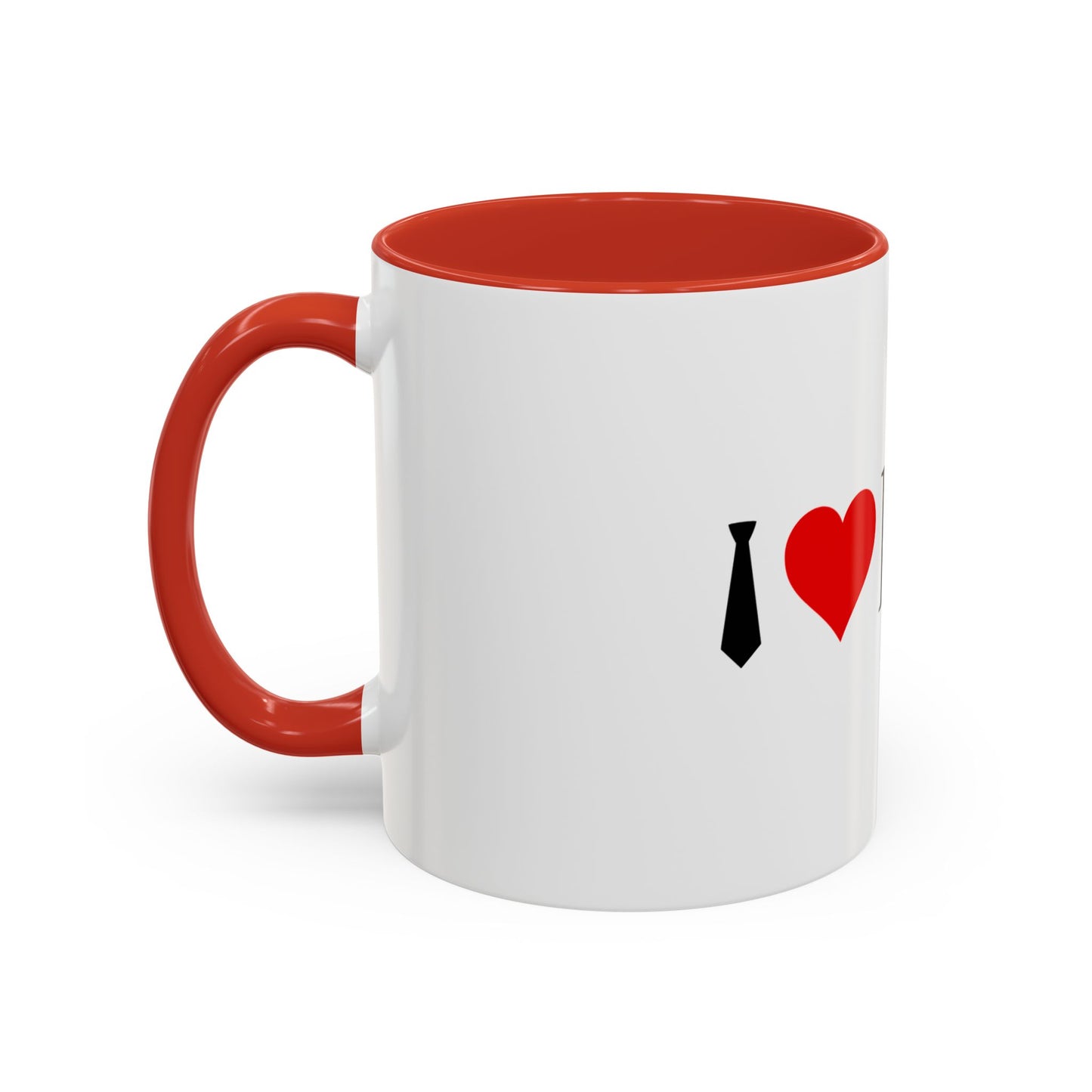 I Love Dad Accent Coffee Mug - Perfect Gift for Father's Day