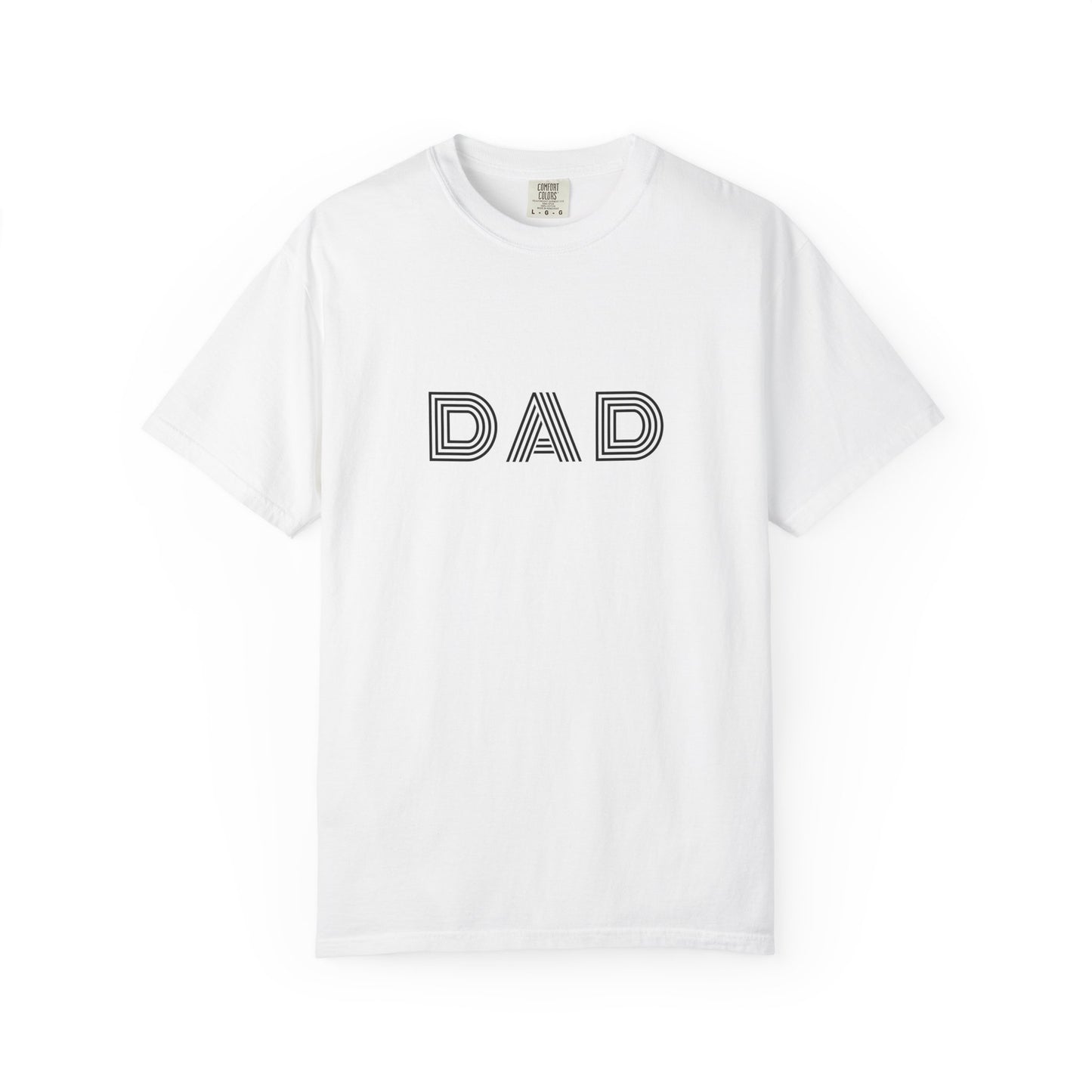 Garment-Dyed Dad T-Shirt - Stylish Gift for Father's Day & Everyday Wear