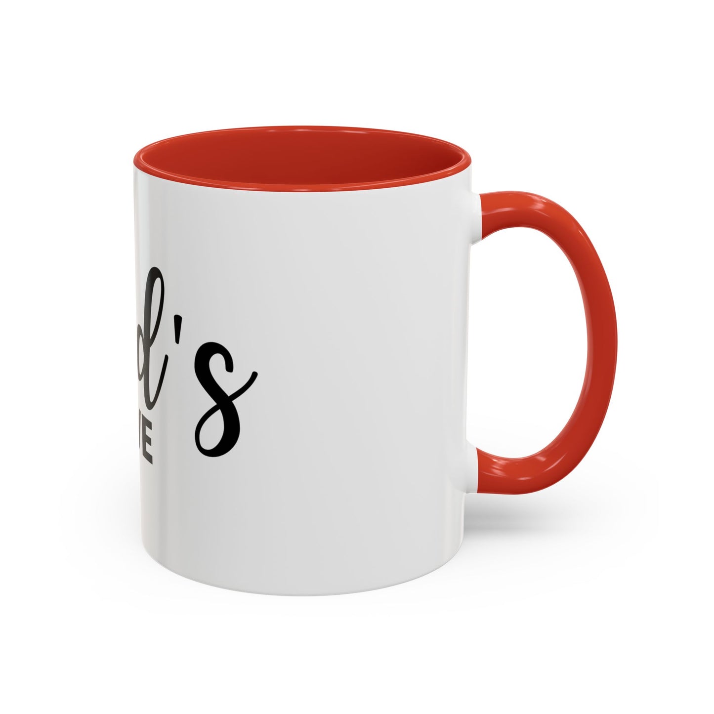 Dad's Love Accent Coffee Mug - Perfect Gift for Father's Day, Birthday, Coffee Lovers, Home Decor, Personalized Mug