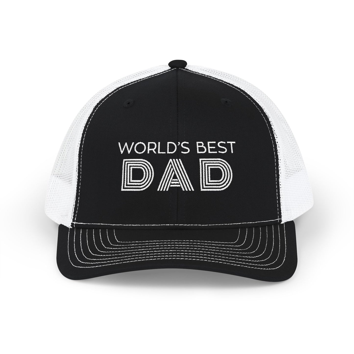 World's Best Dad Snapback Trucker Cap | Perfect Gift for Father's Day