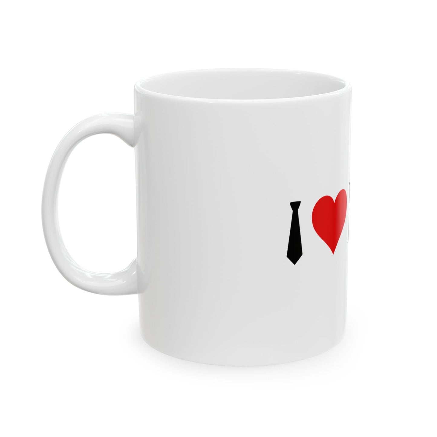 I Love Dad Ceramic Mug | Perfect Gift for Father's Day, Birthdays, Family Gatherings, Coffee Lovers, Home Decor