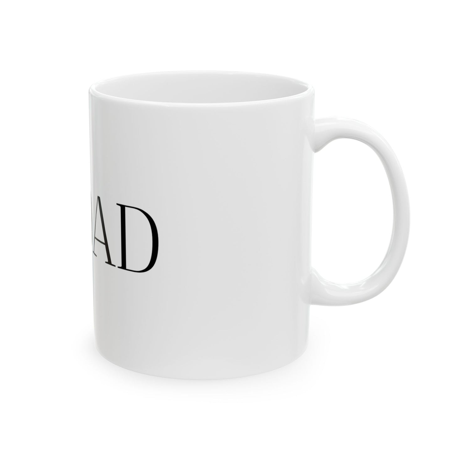 I Love Dad Ceramic Mug | Perfect Gift for Father's Day, Birthdays, Family Gatherings, Coffee Lovers, Home Decor