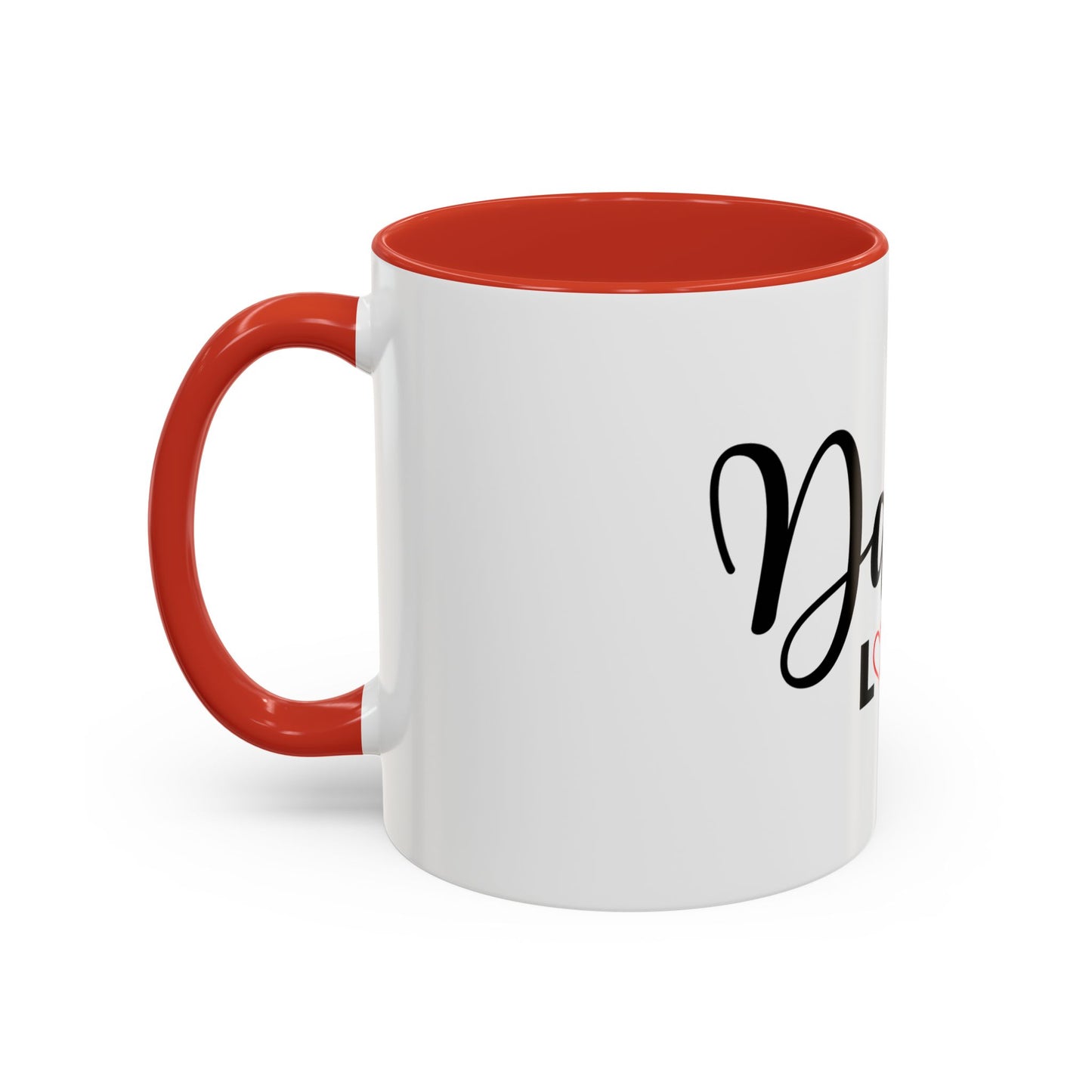Dad's Love Accent Coffee Mug - Perfect Gift for Father's Day, Birthday, Coffee Lovers, Home Decor, Personalized Mug