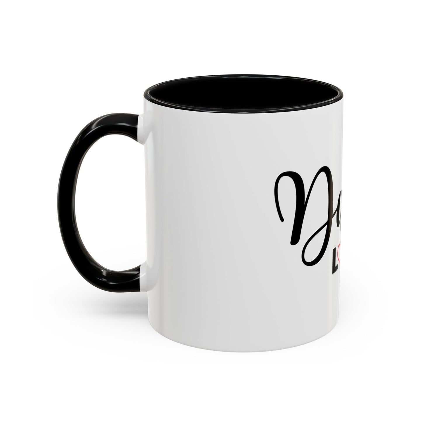 Dad's Love Accent Coffee Mug - Perfect Gift for Father's Day, Birthday, Coffee Lovers, Home Decor, Personalized Mug